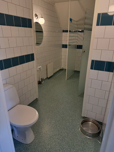 Före Måleri i våtrum